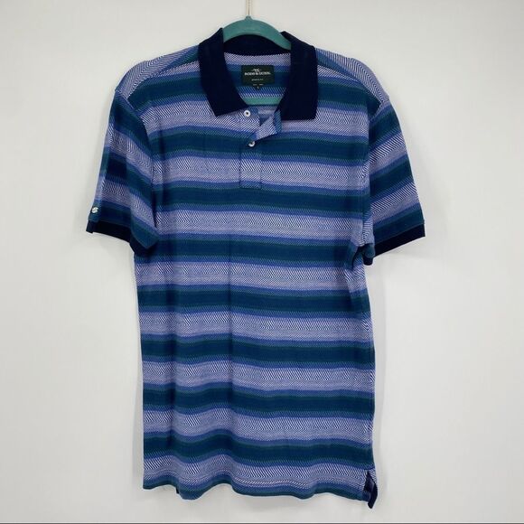 🐇 Rodd & Gunn Polo Shirt Men’s Top Size Large Blue - Picture 1 of 8